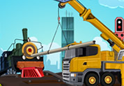 Railroad Crane Parking